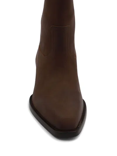 Paris Texas Brown Boots In Mocha