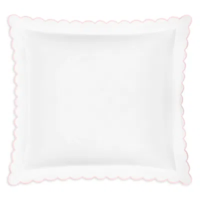 Matouk Dakota Percale Euro Sham In Pink