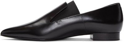 Shop Alexander Wang Black Jamie Loafers