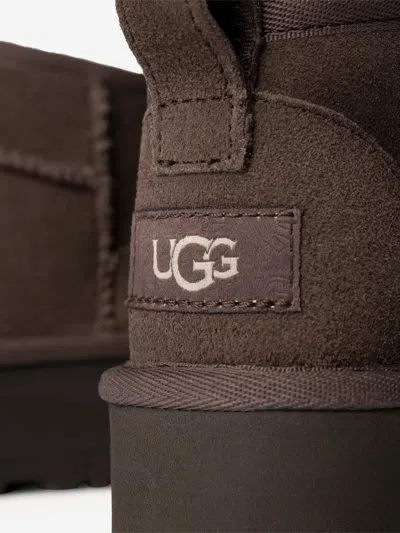 Ugg Girls Classic Ultra Mini Platform Boots In Brown