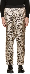 3.1 PHILLIP LIM / フィリップ リム Beige Reversible Leopard Trousers
