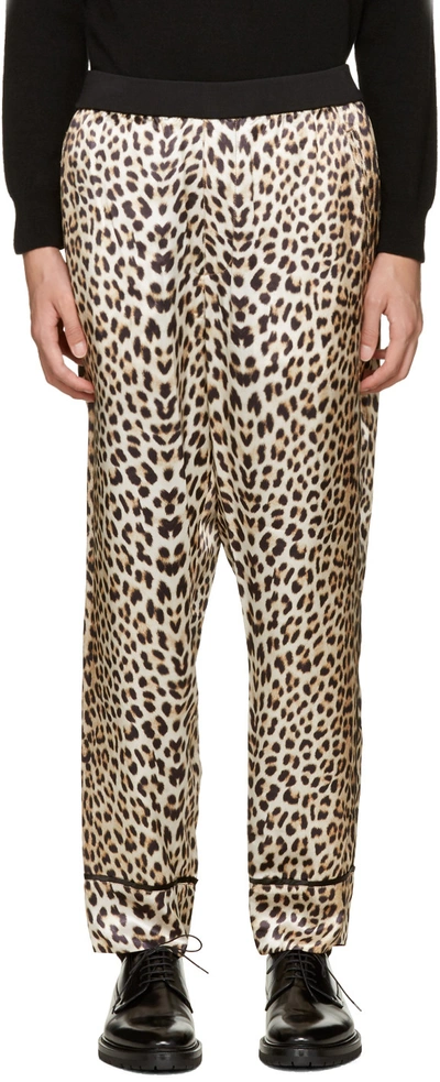 3.1 Phillip Lim / フィリップ リム Reversible Leopard Print Satin Pajama Pants