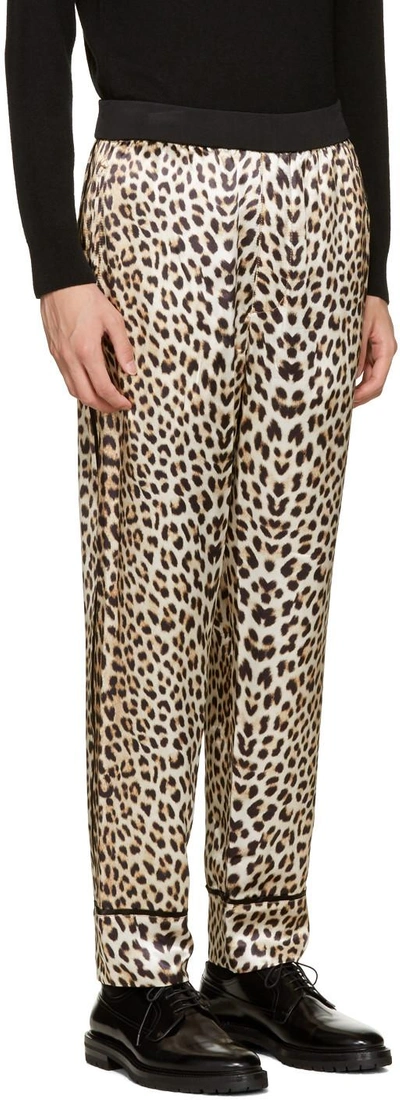 Shop 3.1 Phillip Lim / フィリップ リム Beige Reversible Leopard Trousers