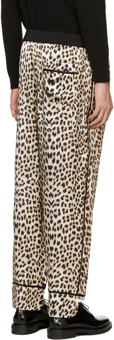 Shop 3.1 Phillip Lim / フィリップ リム Beige Reversible Leopard Trousers