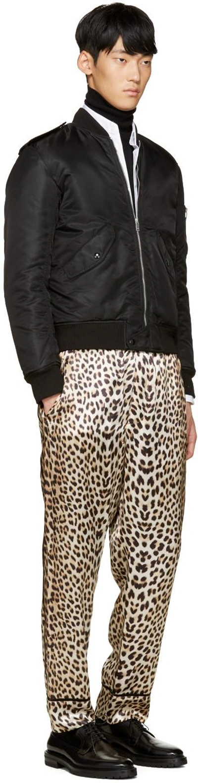 Shop 3.1 Phillip Lim / フィリップ リム Beige Reversible Leopard Trousers