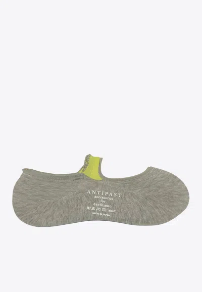 Antipast Low-cut Ballerina Socks In Gray