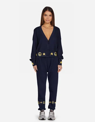 Lauren Moshi Camas Rock N Roll Star In Dark Navy