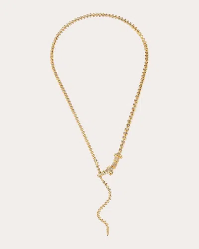 Bibi Van Der Velden Women's Tsavorite & 18k Gold Alligator Vertebrae Extra Long Necklace In Gold