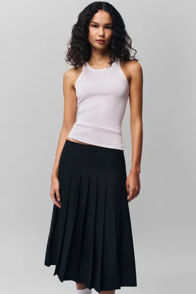Danielle Guizio Ny Cotton Full Length Tank In White
