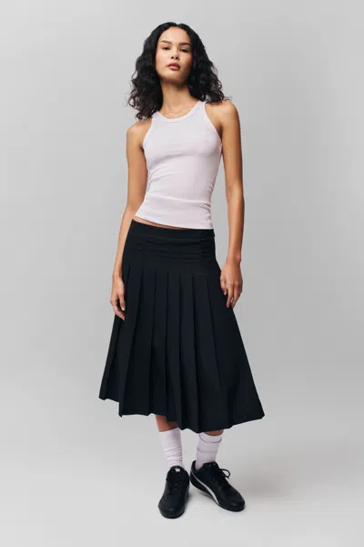 Danielle Guizio Ny Cotton Full Length Tank In White
