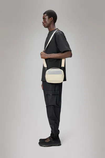 Rains Split Box Bag In Whisper