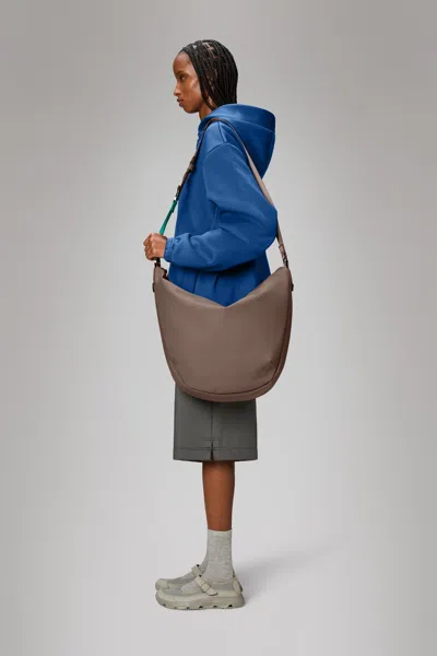 Rains Valera Shoulder Bag Large In Shade
