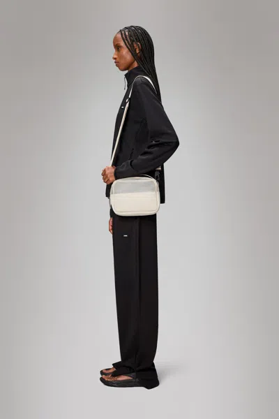 Rains Split Box Bag In Whisper