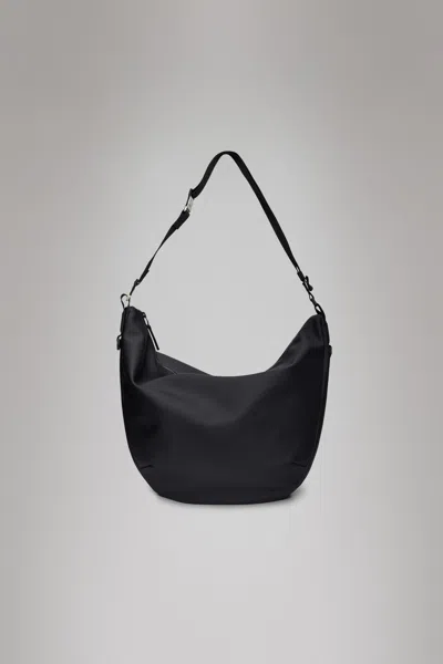 Rains Valera Shoulder Bag Large In Black