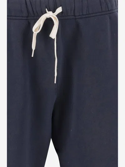 Autry Cotton Track Shorts With Rear Patch Pocket