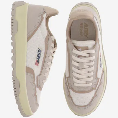 Autry Wildpace Low Mesh And Suede Sneakers
