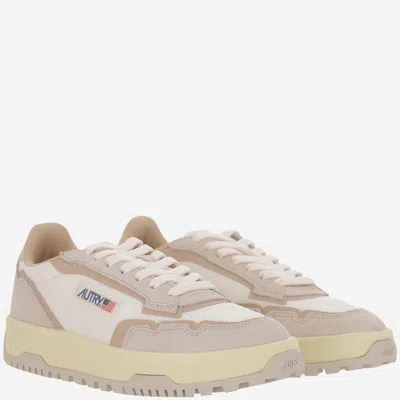 Autry Wildpace Low Mesh And Suede Sneakers