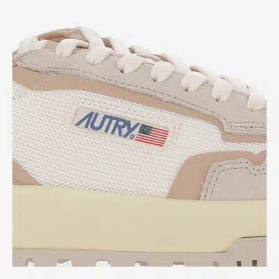 Autry Wildpace Low Mesh And Suede Sneakers
