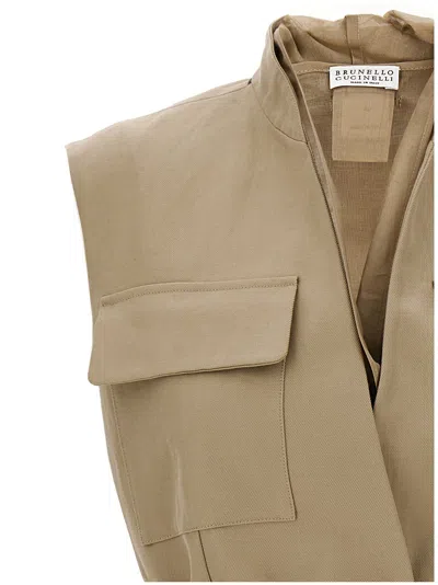 Shop Brunello Cucinelli Layered Vest