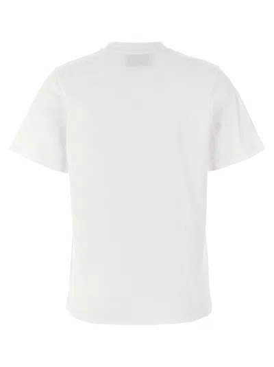 Coperni Crew Neck Ribbed Profiles Short Sleeves Cotton T-shirt