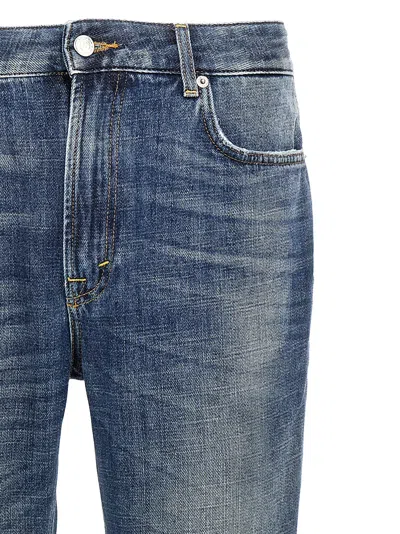 Department Five Department 5 Man Jeans Blue Size 34 Cotton, Elastane In Blue