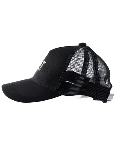 Ea7 Logo-embossed Baseball Cap In Black