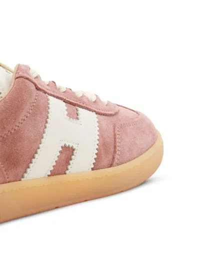 Hogan Low-top Sneakers Suede Finish In Multicolor