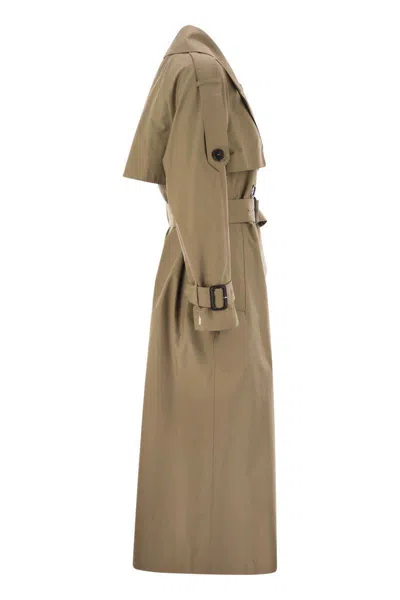 Max Mara The Cube Women's Otello - Drip-proof Cotton Over Trench Coat In Brown