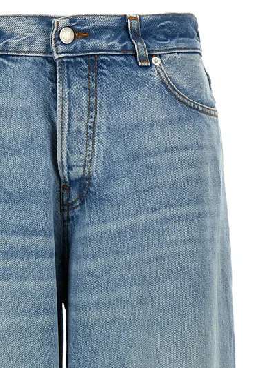 Haikure Candy Pleated Boyfriend Jeans In Blue