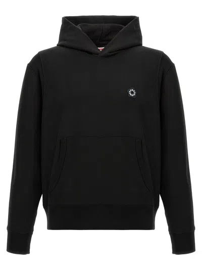 Kenzo Black Gots Boke Flower Hoodie In Black