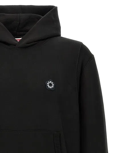 Kenzo Black Gots Boke Flower Hoodie In Black
