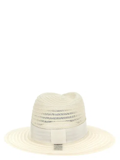 Maison Michel White Virginie Hat