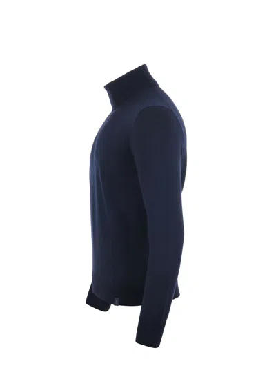 Fay Wool Turtleneck In Multicolor