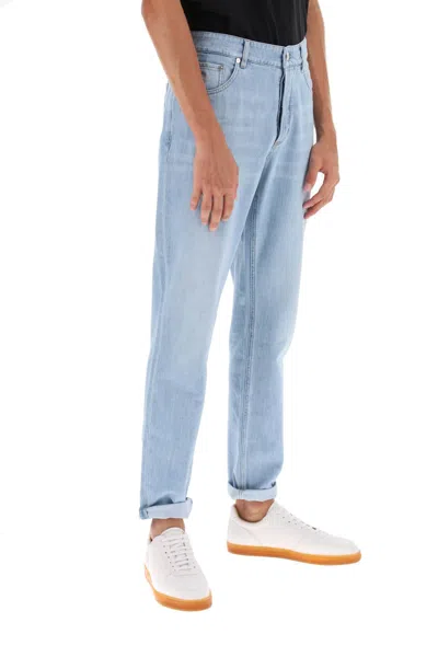 Brunello Cucinelli Traditional Fit Denim Jeans