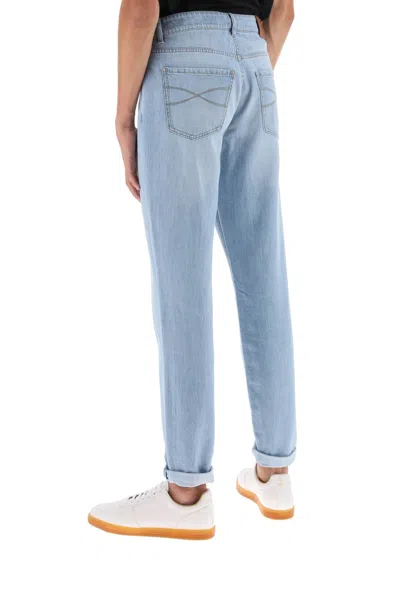 Brunello Cucinelli Traditional Fit Denim Jeans