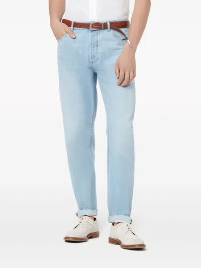 Brunello Cucinelli Traditional Fit Denim Jeans