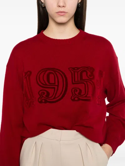 Max Mara Logo Wool And Cashmere Jumper