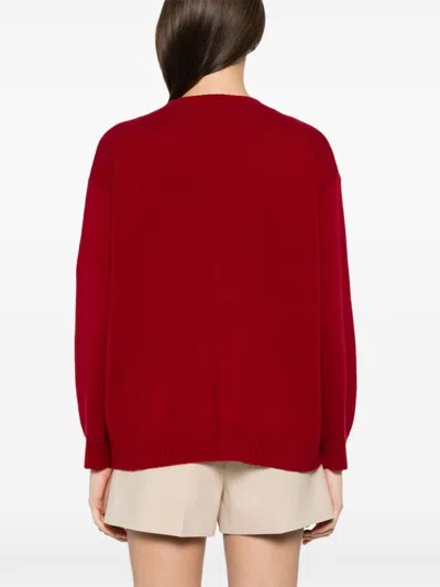 Max Mara Logo Wool And Cashmere Jumper