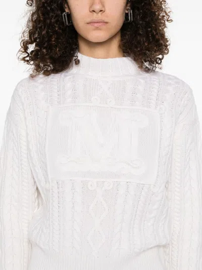 Shop Max Mara Wool And Cashmere Crewneck Jumper
