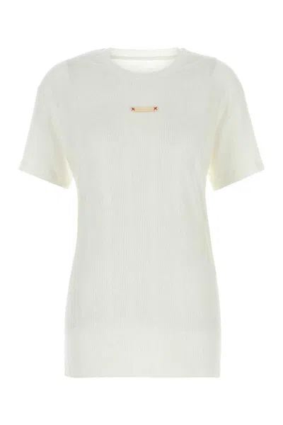 Maison Margiela Cotton T-shirt In White