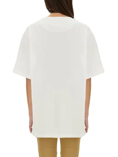 Attico Oversized T-shirt In White