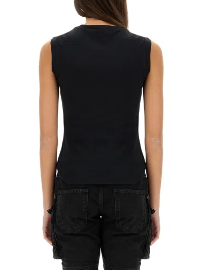 Attico Mirna Cutout Asymmetric Sleeveless Dress