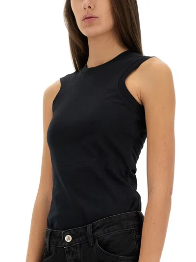 Attico Mirna Cutout Asymmetric Sleeveless Dress