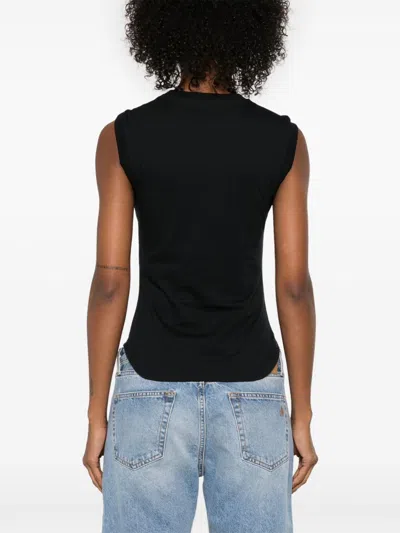 Attico Mirna Cutout Asymmetric Sleeveless Dress