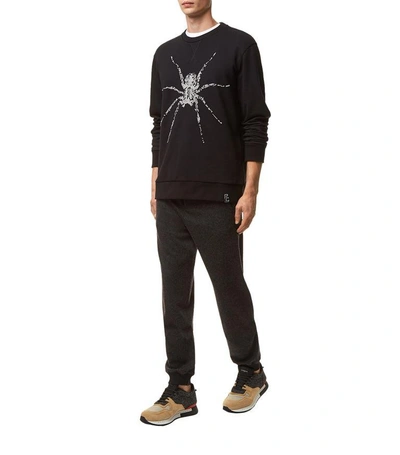 Shop Lanvin Beaded Spider Sweatshirt