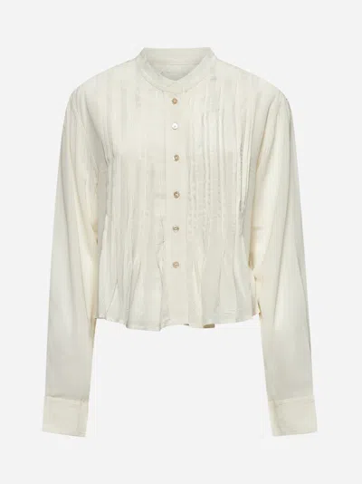 Isabel Marant Ivory Viscose Adzara Shirt