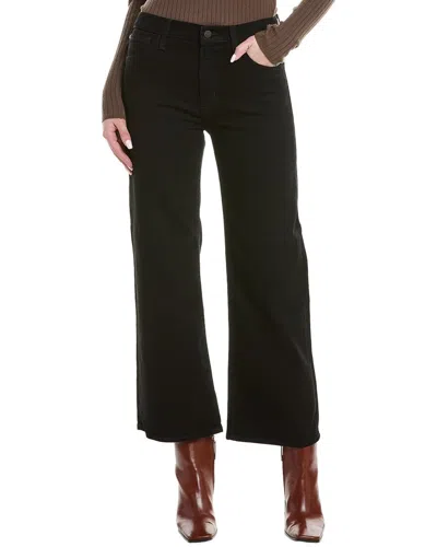 Hudson Jean Jolene Last Splash Wide Leg Jean In Black