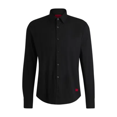 Hugo Boss Shirt Hugo Men Color Black In Black
