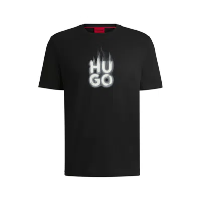 Hugo Boss Polo Shirt Hugo Men Color Black In Black