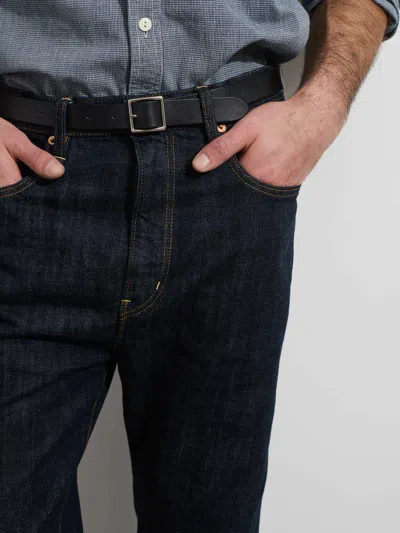 Alex Mill Omnigod X  Relaxed Straight In Raw Selvedge In Raw Indigo